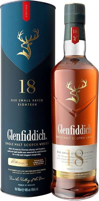 Glenfiddich 18 Years Whiskey 70cl x12 in Carton