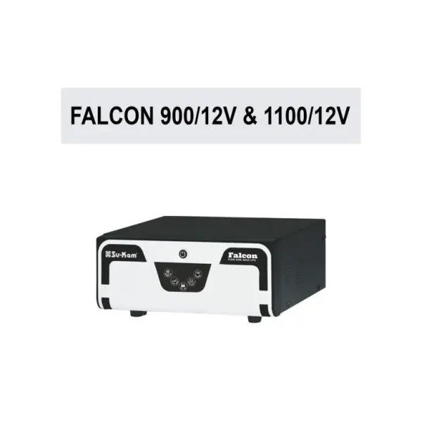 Su-Kam Falcon Pure Sine Wave Inverter 900VA/12V (630 Watts)